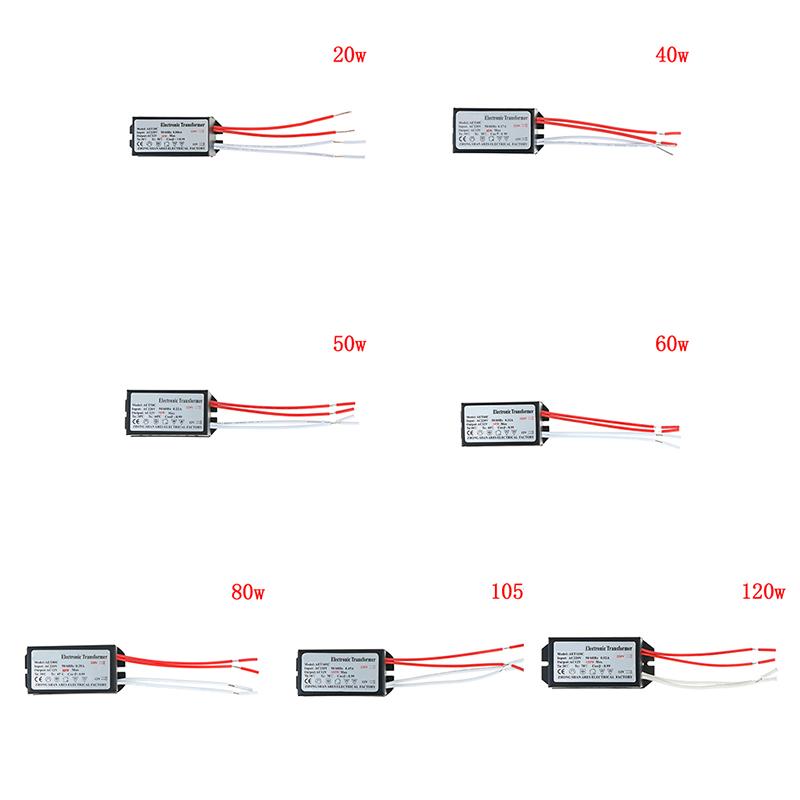 Ac 12V Electronic Transformer Halogen Light 20W/40W/60W/80W/105W/120W/50W