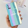 For OPPO A52 Case OPPOA52 CPH2069 A 52 Flower Phone Case Fashion Transparent Silicone Soft TPU Back Cover For OPPO A72 A92 Coque