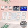 12/24 Multi Functional and Stylish 3D LED Desktop/wall Mounted Digital Alarm Clock,home decoration,USB Charging,night Light Mode