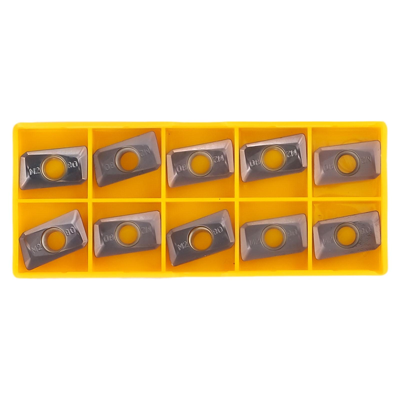 

10pcs APMT1604PDER 1135 HRC65 Milling cutter turning carbide insert for APKT 400R