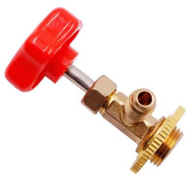 Tap Valve R134a Open Valve for Car Air Conditioner, Gas Charge, Supplies, M14