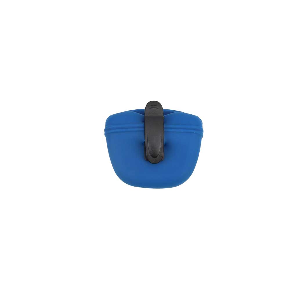 

Силиконовая сумка для закусок для домашних животных Портативная многоразовая гибкая многоразовая тренировочная упаковка для кормления на открытом воздухе с задним зажимом