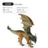Simulated Animal Model Toy Ancient Mythology Warcraft Model Flying Dragon Lava Dragon Battle Dragon Beast Solid Figure Ornament