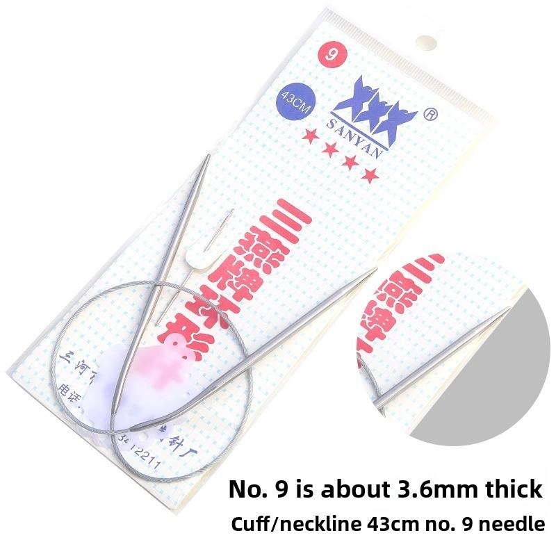 Circular Knitting Needles for Making Sleeve Sweaters, Stainless Steel Circular Knitting Needles, Sweater Knitting Circular Needles