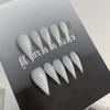 10PCS Finished Nail Art Handmade Dragon Armor Press On Eagle And Cat Claw False Nails DIY Claw Beast Armor Full Nail Tips