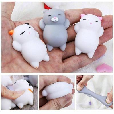 5 ks Roztomilé zvieratká Squishy Fidget Hračky na odbúranie stresu