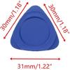 Semetall 50Pcs Opening Pry Tools with Case,Triangle Plastic Pry Opening Tool for Electronic Products