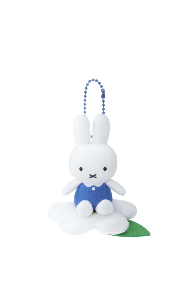 Sekiguchi Dick Bruna Flower Mascot Miffy 608874 (Blue Flower) H11.5×W11×D9cm