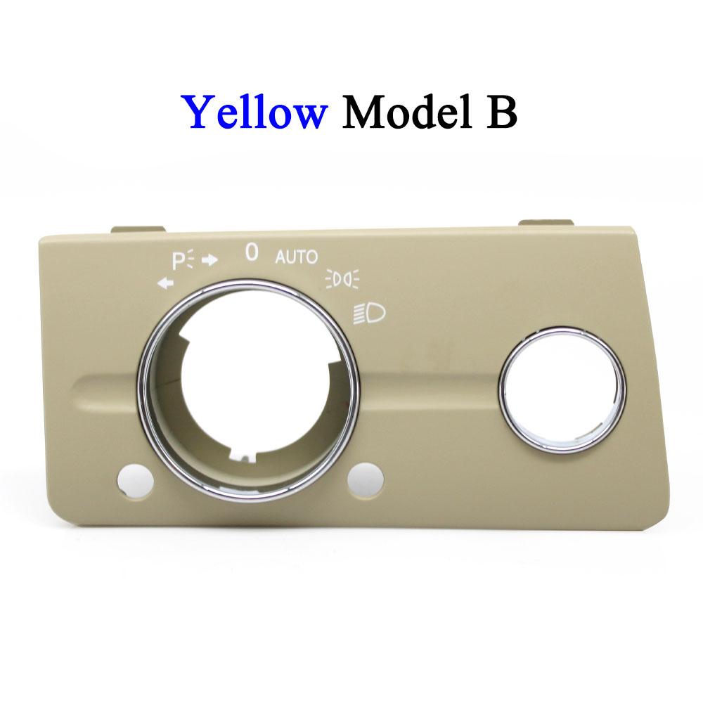 LHD Dashboard Headlight Cover Head Lamp Control Switch Panel Replacement For Mercedes Benz W211 E Class E320 E350 E550 2003-2008