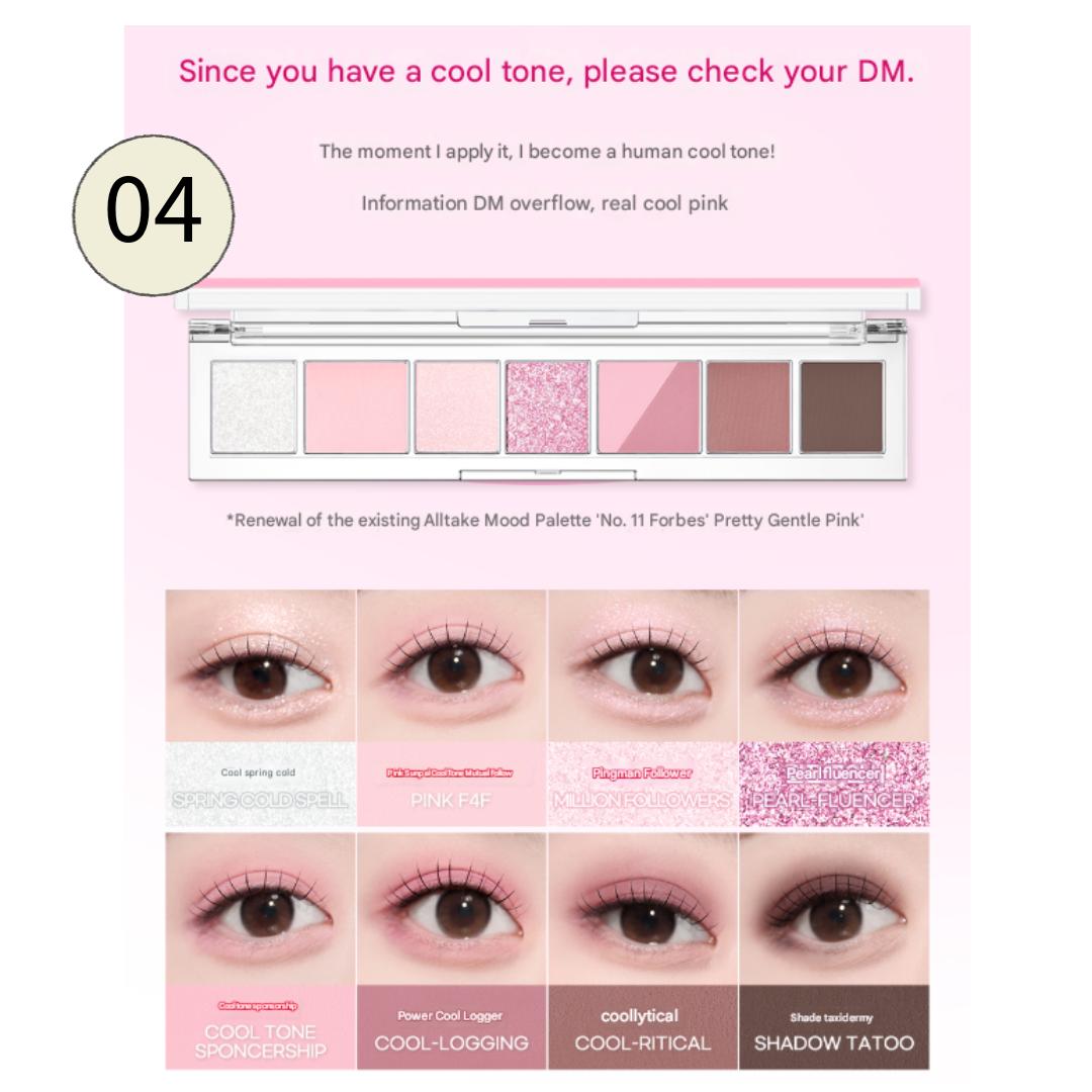 

Палитра Peripera All Take Mood, 6,8 г #No.04