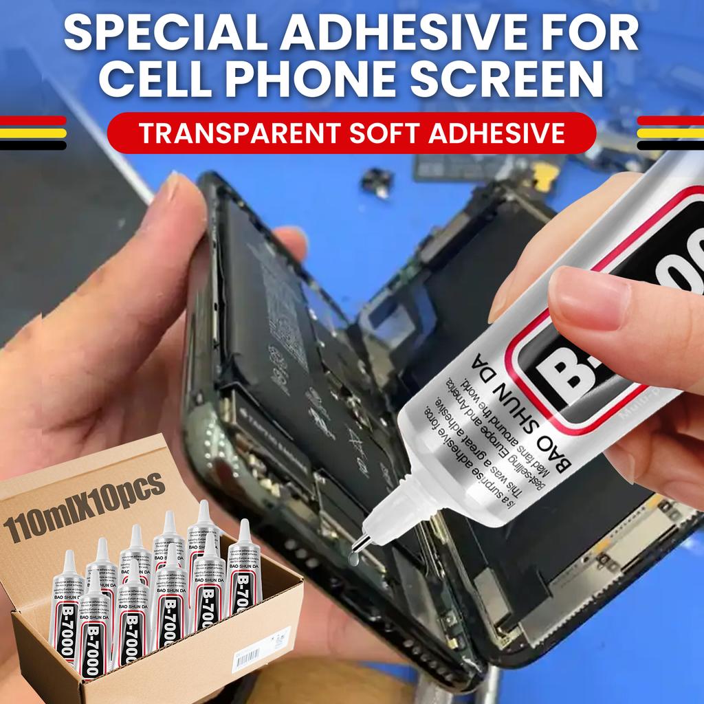 B7000 Multi-Purpose Industrial Adhesive for Mobile Phone Repairs, DIY Rhinestone Jewellery Crafts, Mobile Case Repairs Specialised Liquid Super Glue