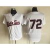Maglia da Baseball Vintage Unisex Chicago White Sox Ricamata Retro Top Sportivo Traspirante