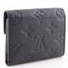 Louis Vuitton Monogram Unplant Tri-fold Wallet M62935 Portefeiulle Zoe Ann Platt Noir Monogram Ann Platt Women Used