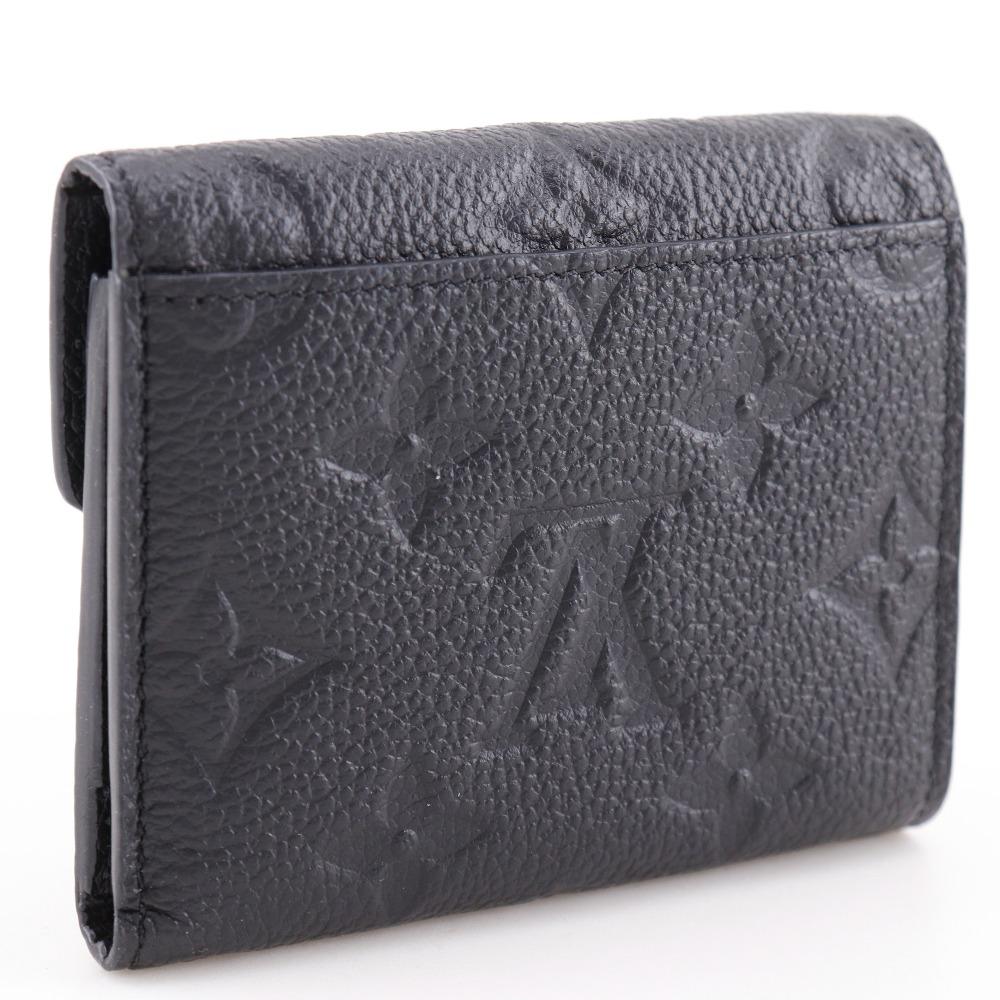 LOUIS VUITTON Monogram Unplant Tri-fold wallet M62935 Portefeiulle Zoe Ann Platt Noir Monogram Ann Platt Women Used