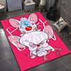 Classic Cartoon Two Funny Mice Print Carpet for Living Room Bedroom Sofa Doormat Decor Sofa Area Rug Non-slip Floor Mat