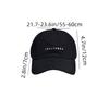 ”CHALLENGE” Letters Soft Cotton Baseball Cap Unisex Snapback Outdoor Sports Ponytail Hats For Women Men Hip Hop Hat Streetwear