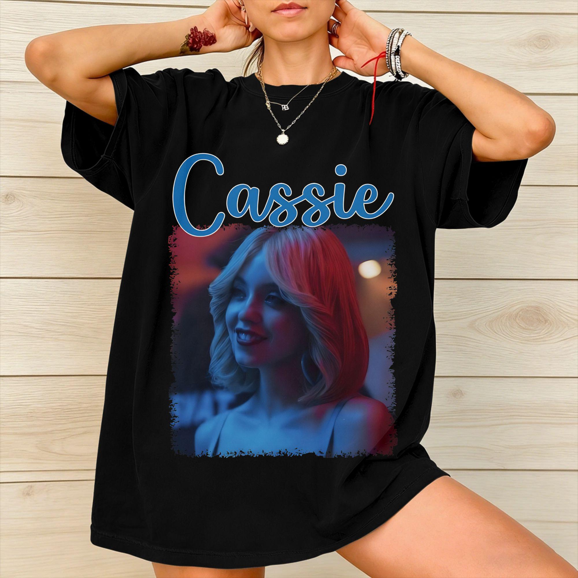 Cassie Howard Sydney Sweeney Accessories Unisex Women T Shirts Cotton Tee Print Tops Tshirt S