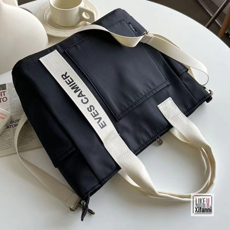 Stylish Waterproof Canvas Tote & Crossbody Shoulder Bag