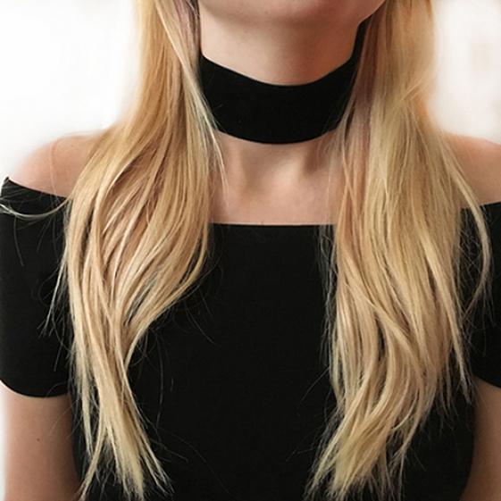 Women Lady Black Velvet Choker Gothic Necklace Simple Retro Jewelry Xmas Gift