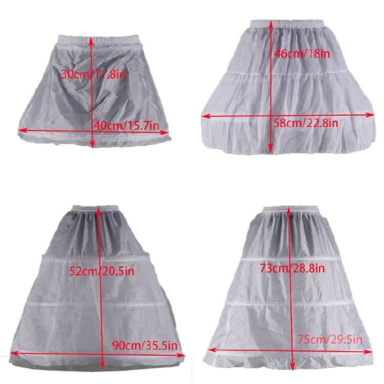 Damen viktorianische Krinoline Reifgestell Bustle Käfig Pannier Weißer Unterrock Unterhemd