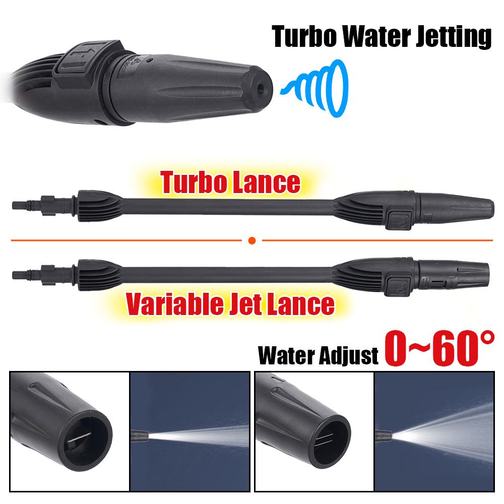 Autowaschpistole Hochdruckreiniger Sprühpistole Strahlwasserstrahl Lanze Düse Speerstab für Haushalt oder Hochdruckreinigung