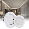 LED Downlight AC 220V 230V 240V Bílé tělo Stropní svítidlo 5W 9W 12W 15W 18W Lampada LED bodové svítidlo pro pokoj v ložnici