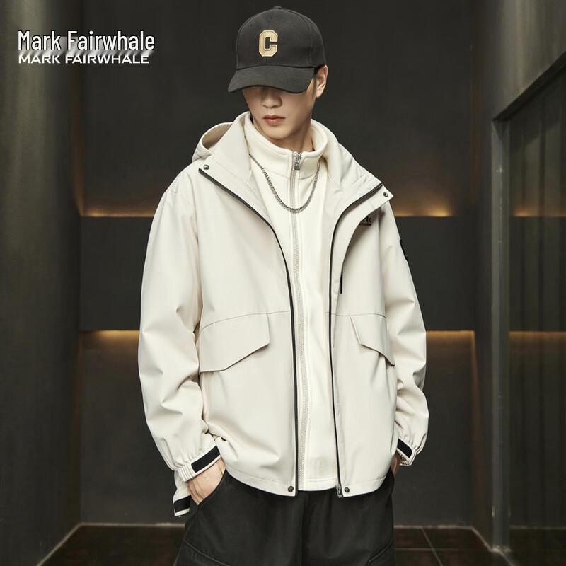 Mark Fairwhale Herren 3-in-1 Kapuzen-Windjacke