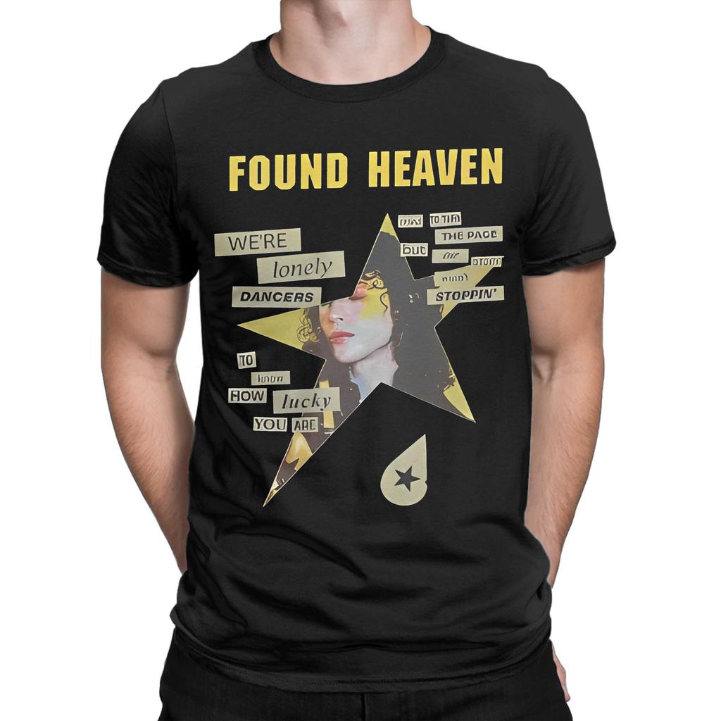 Conan Gray Found Heaven T-Shirt for Men Awesome Pure Cotton Tees O Neck Short Sleeve T Shirt Unique Tops
