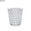 Transparent Wrinkle Glass Vase Desk Decoration Flower Arrangement Hydroponics Flower Pots Floral Vases Room Aesthetic Decor