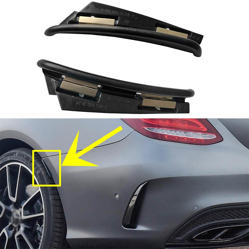 Car Fender Flares Bumper Wheel Eyebrow Mudguard For Mercedes S205 W205 C180 C200 C250 C300 C43 S213 W213 E200 E250 E300 E43 AMG