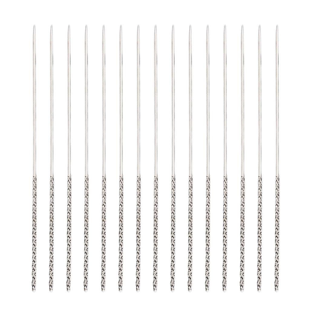 15 Pcs Snag Repair Tool Snag Nab It Tool Snag Repair Needle Leather Craft Sewing Needle Repair Needle Set for Knitting