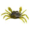 2PCS Soft Silicone Fishing Lures Simulation Rubber Crab Sea Fishing Bait Fishing Trap Tackle With Double Hook Durable New