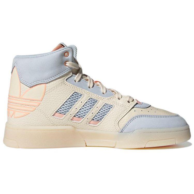 Adidas Originals Drop Step XL High Top Skate Shoes Women Sneakers White Blue GW9533