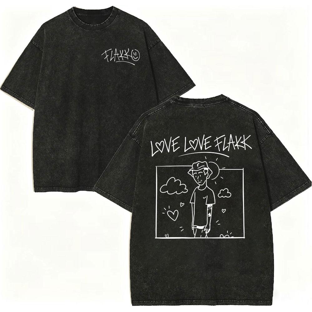 Vintage Washed Rapper Rels B Album Merch Tshirts Men Women Hip Hop Fashion Short Sleeve T Shirt Summer Casual Cotton Tshirts