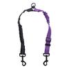 2 In 1 Double Dog Leash Reflective Adjustable Strap Two Dog Lead Shock Absorbing 360° Swivel Two Dog Traction Leash Pet Puppy