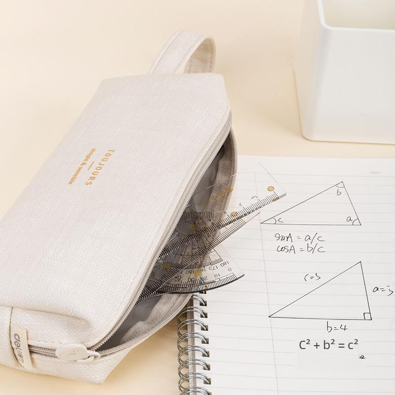 Student Exam Set: 4-Piece Ruler, Triangle, and Protractor Kit