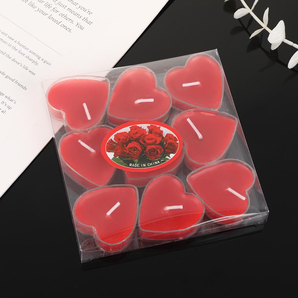 Kreativní svíčky ve tvaru srdce pro svatby, žádosti o ruku a narozeniny