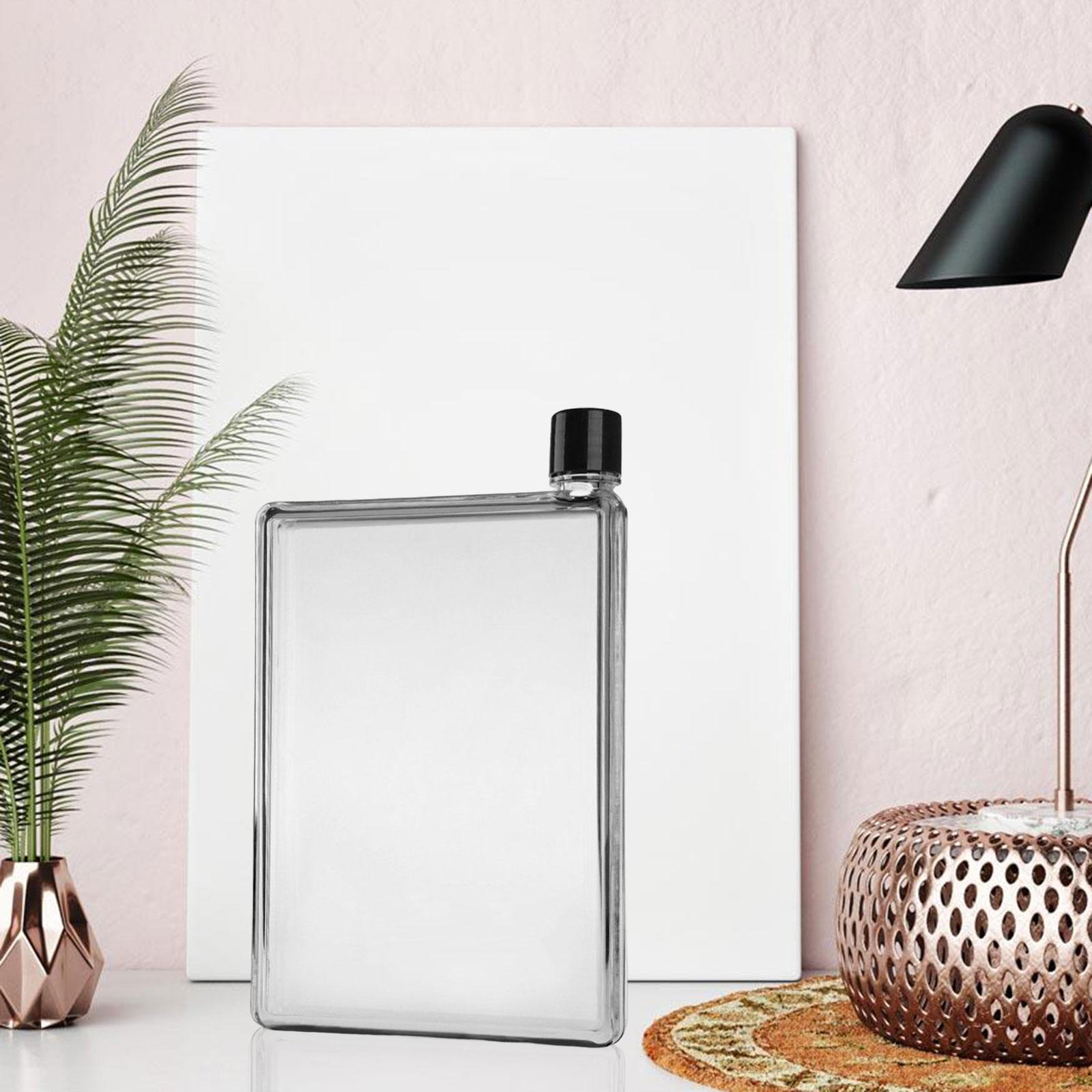 

Плоская Бутылка для Воды Чайник Прозрачная Герметичная Портативная Посуда для Напитков Стакан для Питья 750ml