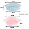 1PCS Pot for Airfryer Reusable Air Fryer Accessories Baking Basket Pizza Plate Grill Pot Kitchen Cake Cooking Baking Tools