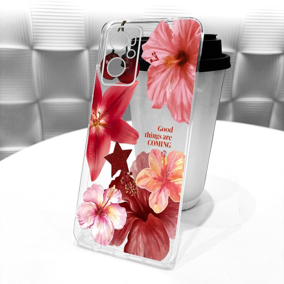 For Realme 9i 4G Case RMX3491 Transparent Cute Cat Fashion Butterfly Funny Painted Casing For Real me 9i 4G Cover