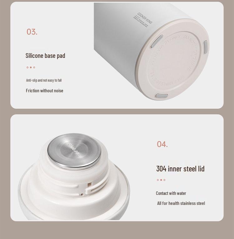 Stainless Steel Thermos Flask - Large Capacity Hot Water Bottle for Home Use