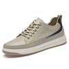 New Men Sneakers Elevator Shoes Comfortable Leather Heightening Shoes for Men Insole 4cm 6cm 8cm Heels Casual Lift Height Shoes
