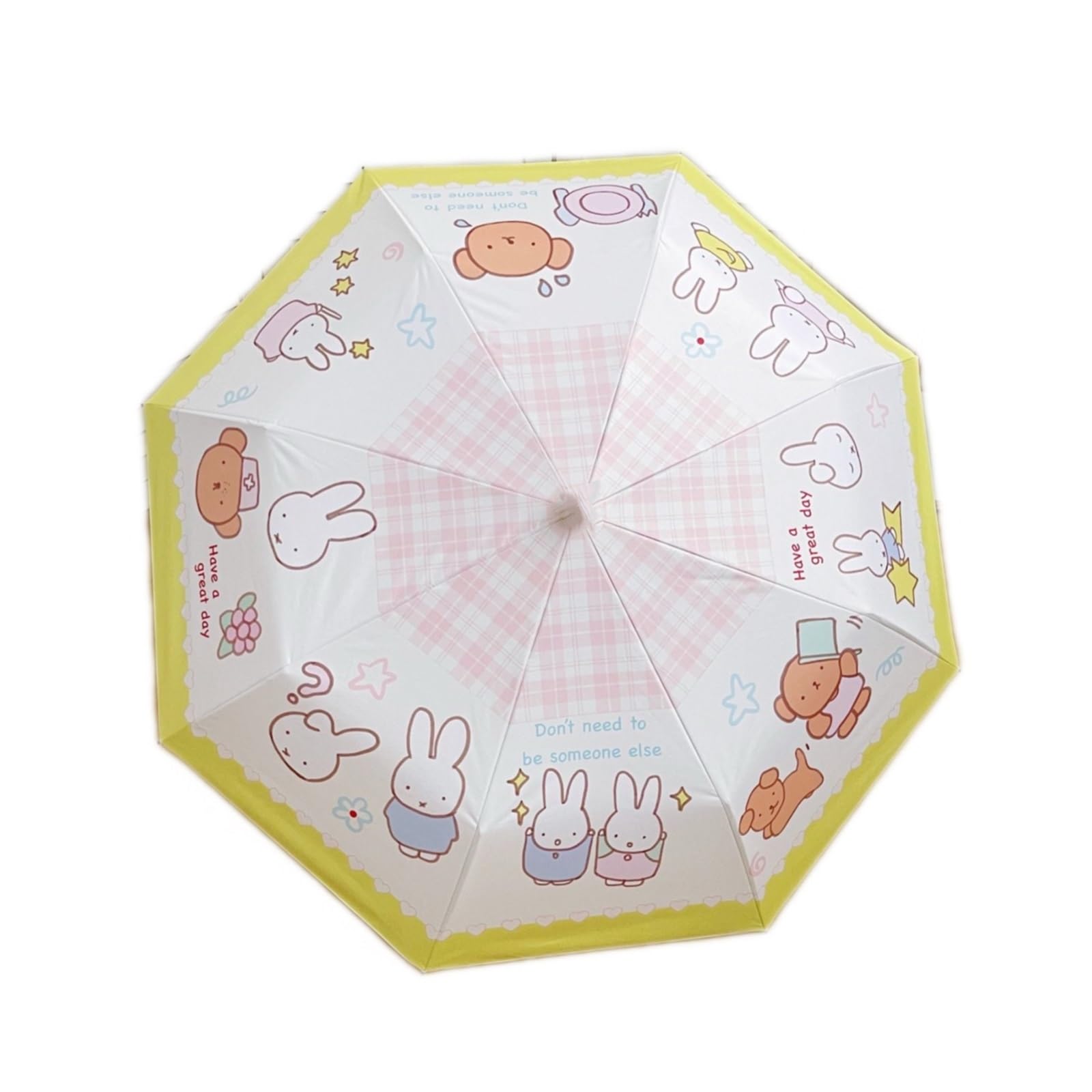 

Складной зонт от ультрафиолета Miffy Rabbit с 8 спицами, Супер УФ, Подходит для дождя или Идеален для дождливой погоды, Включает чехол для хранения, Зонт, Защита, Закрытие одним касанием,