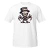 Top Hat Skeleton T-Shirt | Creepy Clawed Undead Gentleman | Gothic Chibi Monster