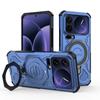 For Xiaomi 17 Pro Max 17 Pro Case Shockproof PC+TPU Rugged Armor Rotable Metal Magnetic Ring Stand Anti-Drop Cover