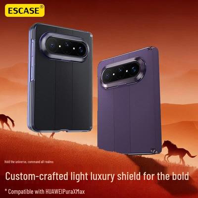 ESCASE Premium Magnetic Leather Folding Phone Case for Huawei Pura X Max