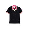 X Wales Bonner Mesh Polo Black Men Tops H57645