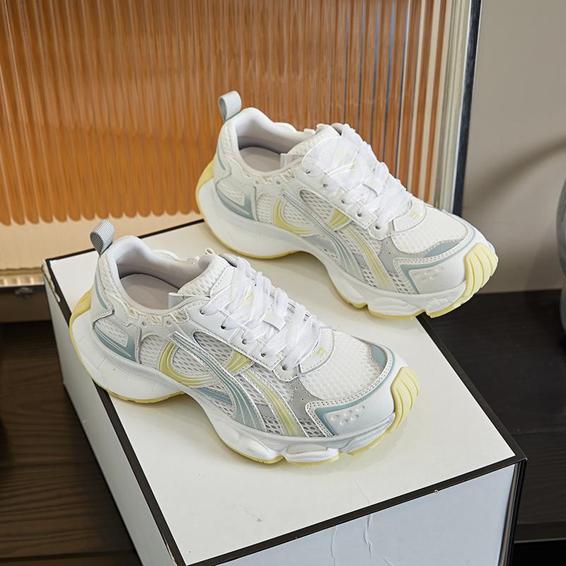 Fashion AIYUQI Women's Sneakers 2025 Summer New Women's Mesh Shoes Breathable Outdoor Flat Casual Sneakers Women