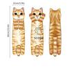 Komik Kedi El Havluları Mutfak Banyo El Havlusu Topu Asma Halkalı Hızlı Kuruyan Yumuşak Emici Mikrofiber yaratıcı Havlular