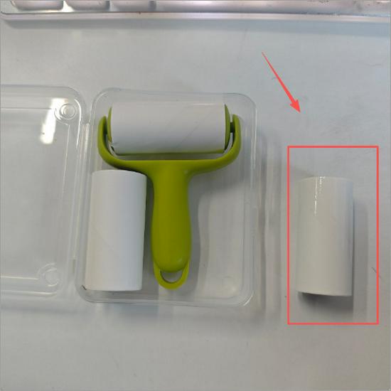 Compact Portable Lint Roller for Clothes and Hair Removal